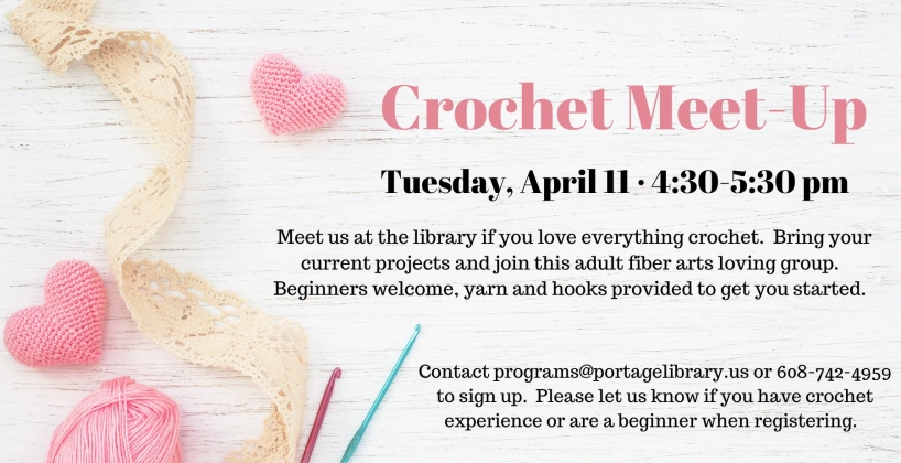 Crochet Meet Up April