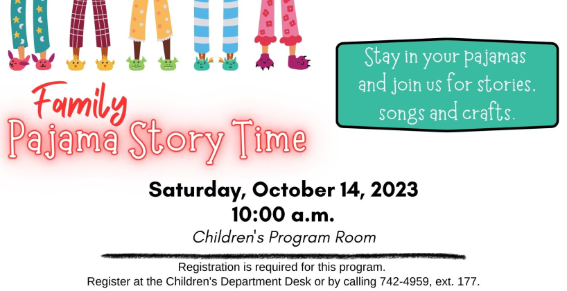 Family Pajama Story Time 101423