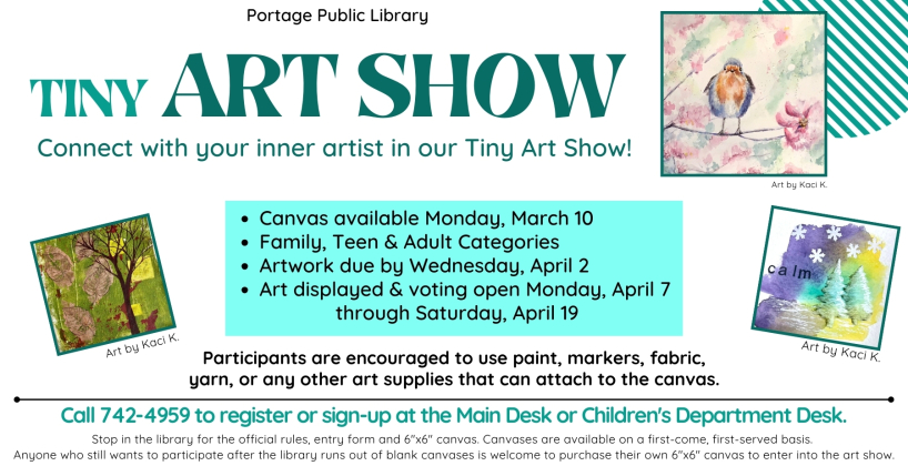 Tiny Art Show April 2025