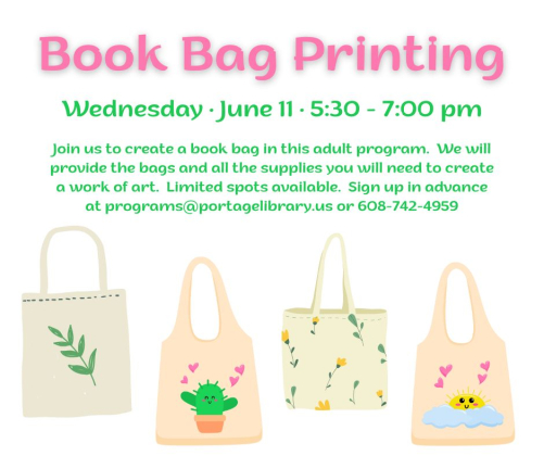 Book Bag Printing FB