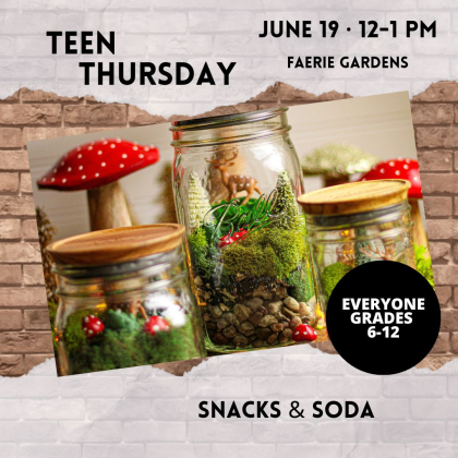 TEEN THURSDAY 6.19 Insta