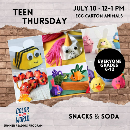 TEEN THURSDAY 7.10 Insta